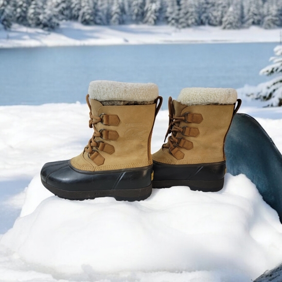 Sorel Caribou II woman's Waterproof, Sherpa size 9 NL1000-220 - Picture 6 of 13